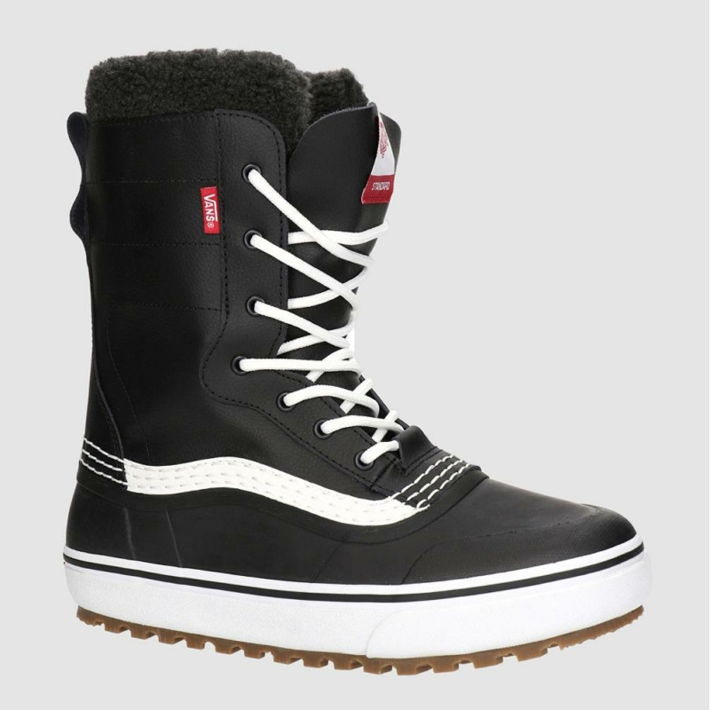 Vans Standard Snow MTE 2024 Black White Chaussures d hiver Femmes et Hommes