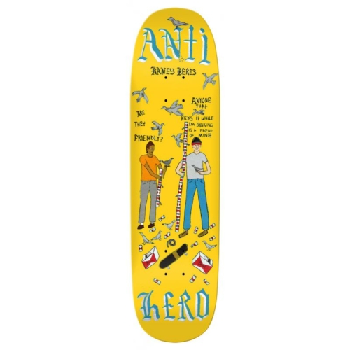 Antihero Pigeon Vision Beres Yellow Deck Planche de skateboard 8 63