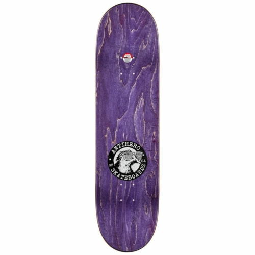 Antihero Pigeon Vision Hewitt Green Deck Planche de skateboard 8 38 shape