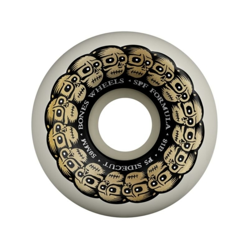 Bones Wheels Spf P5 Circle Skulls 58mm Roues de skateboard 81b