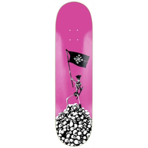 Disorder Skull Pile Pink Deck Planche de skateboard 8 5
