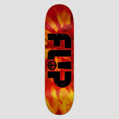 Flip Odyssey Peace Orange Deck Planche de skateboard 8 0