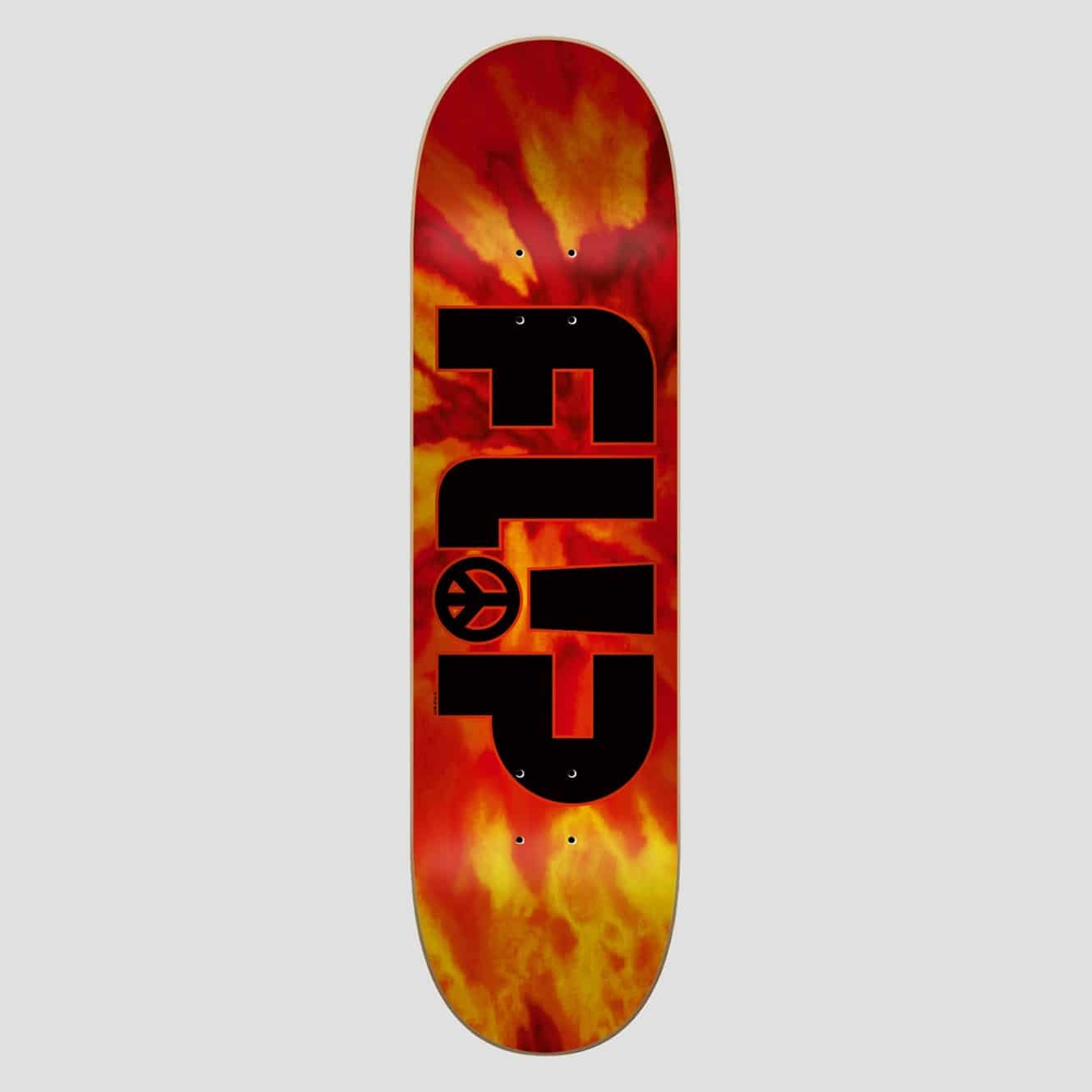 Flip Odyssey Peace Orange Deck Planche de skateboard 8 0