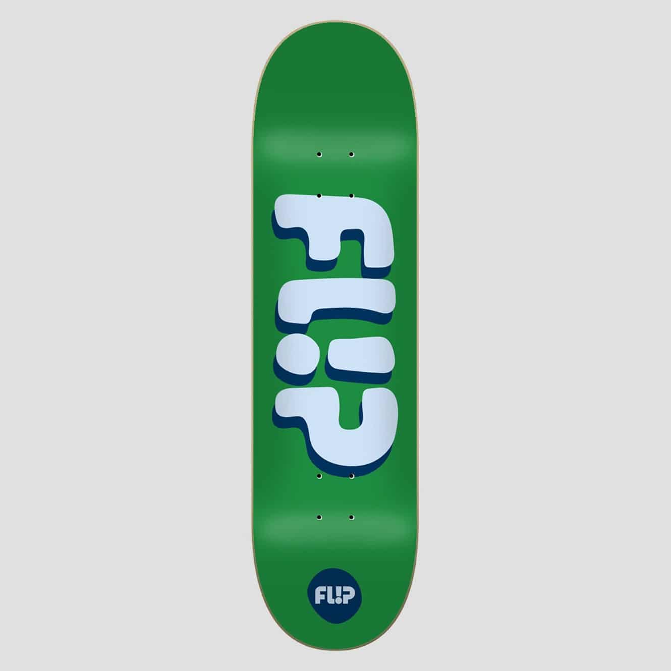Flip Team Freehand Green Deck Planche de skateboard 8 0