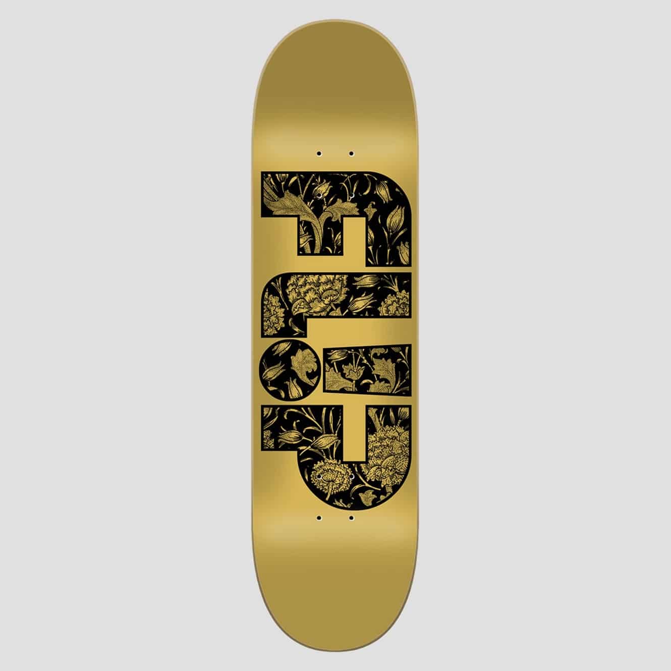 Flip Team Metallic Yellow Deck Planche de skateboard 8 0