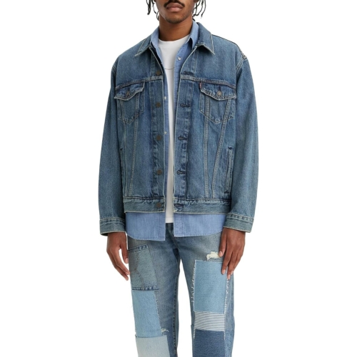 Levis New Relaxed Fit Trucker Waterfalls Jeans Homme