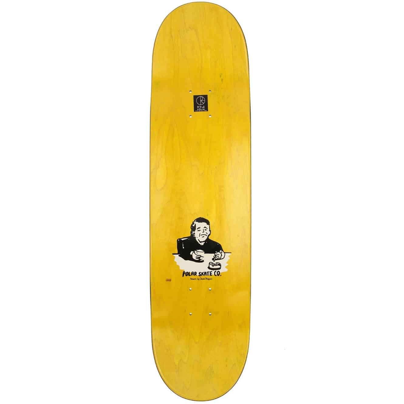 Polar Skate Aaron Herrington Chain Smoker 2 0 Deck Planche de skateboard 8 375 shape