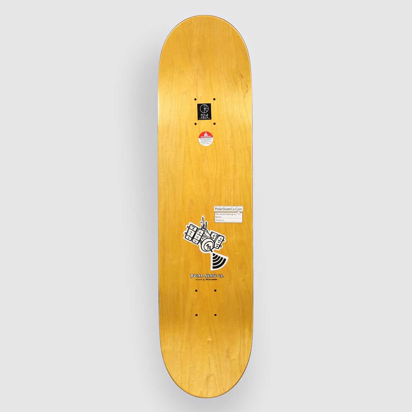 Polar Skate Aaron Herrington Planet Deck Planche de skateboard 8 125