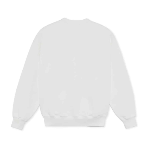 Polar Skate Co Sweat a col rond brode Blanc Homme vue2