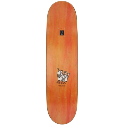 Polar Skate Dane Brady Mopping Deck Planche de skateboard 8 375 shape