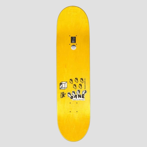 Polar Skate Dane Brady News Paper Deck Planche de skateboard 8 125 shape