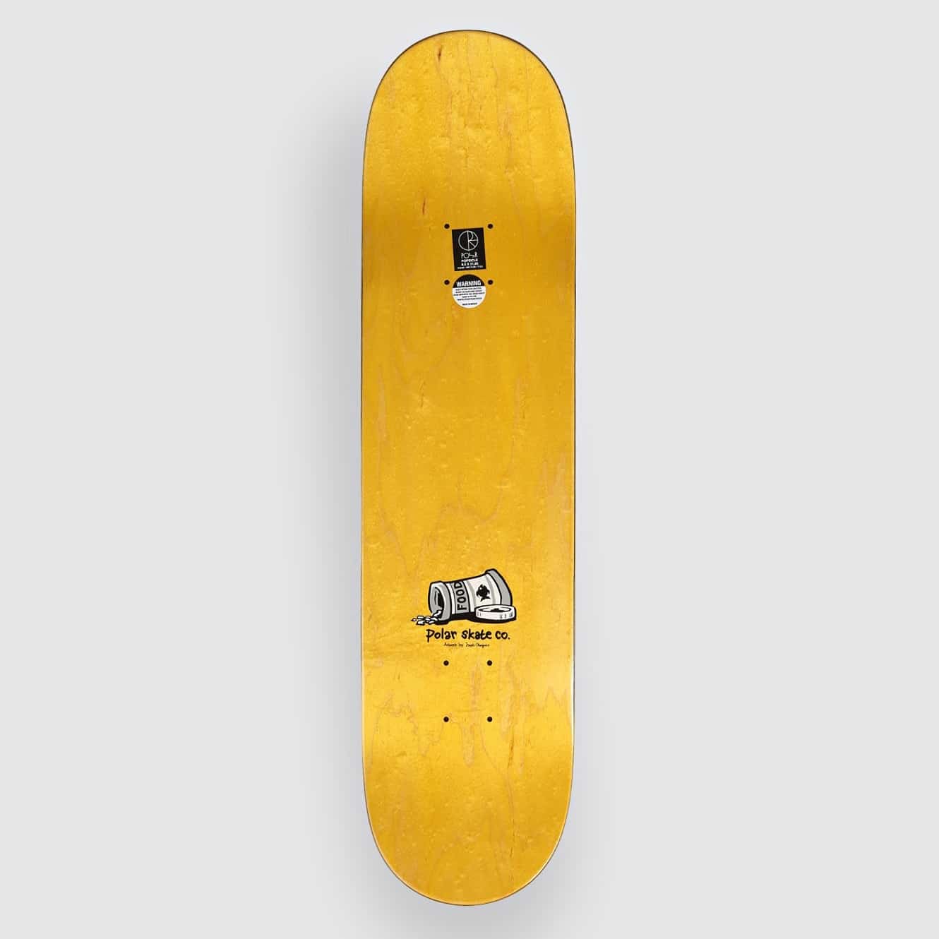 Polar Skate Hjalte Halberg Can Food Deck Planche de skateboard 8 0 shape
