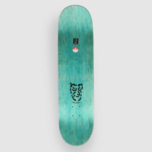 Polar Skate Oskar Rozenberg Facescape Deck Planche de skateboard 8 375 shape