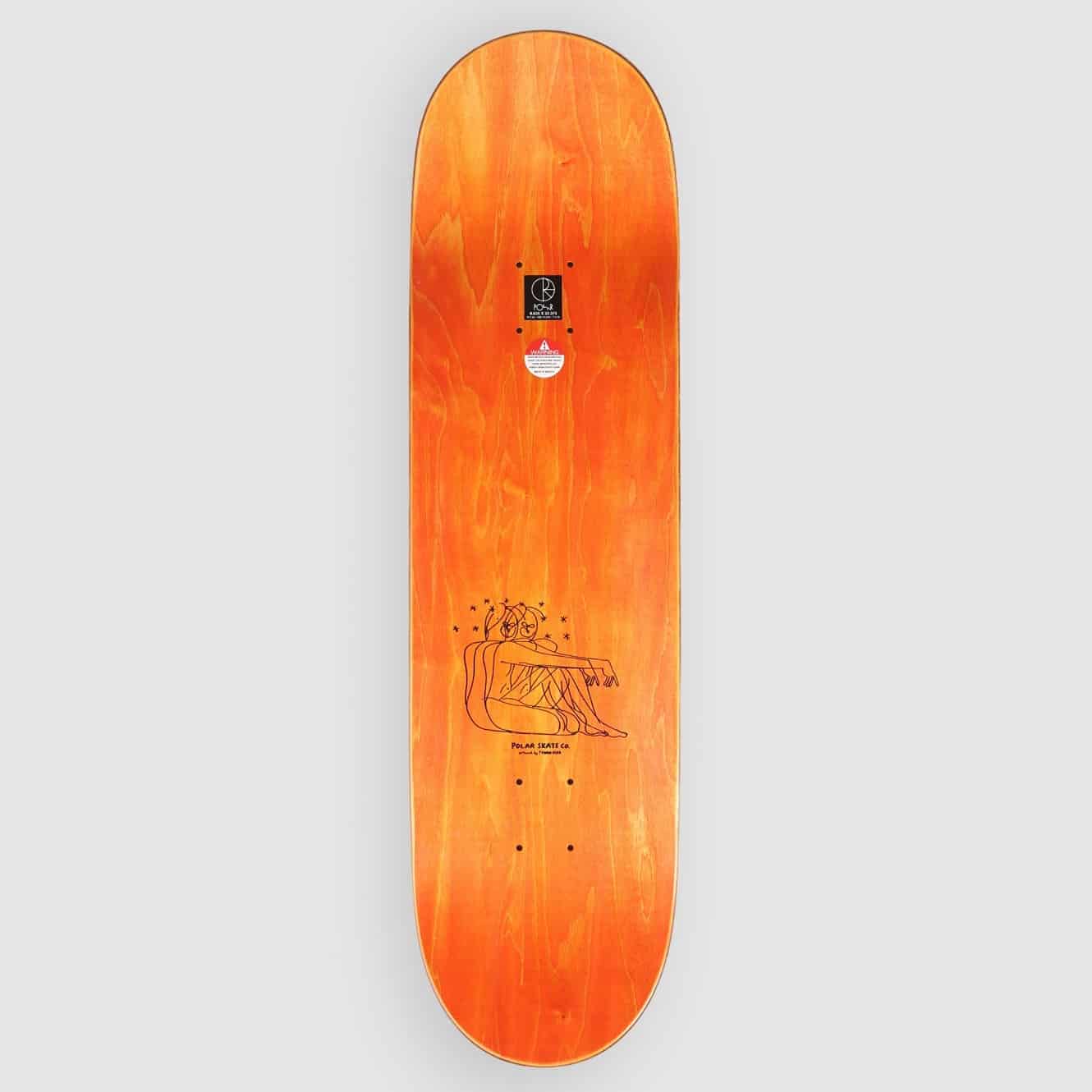Polar Skate Paul Grund Rider Deck Planche de skateboard 8 625 shape
