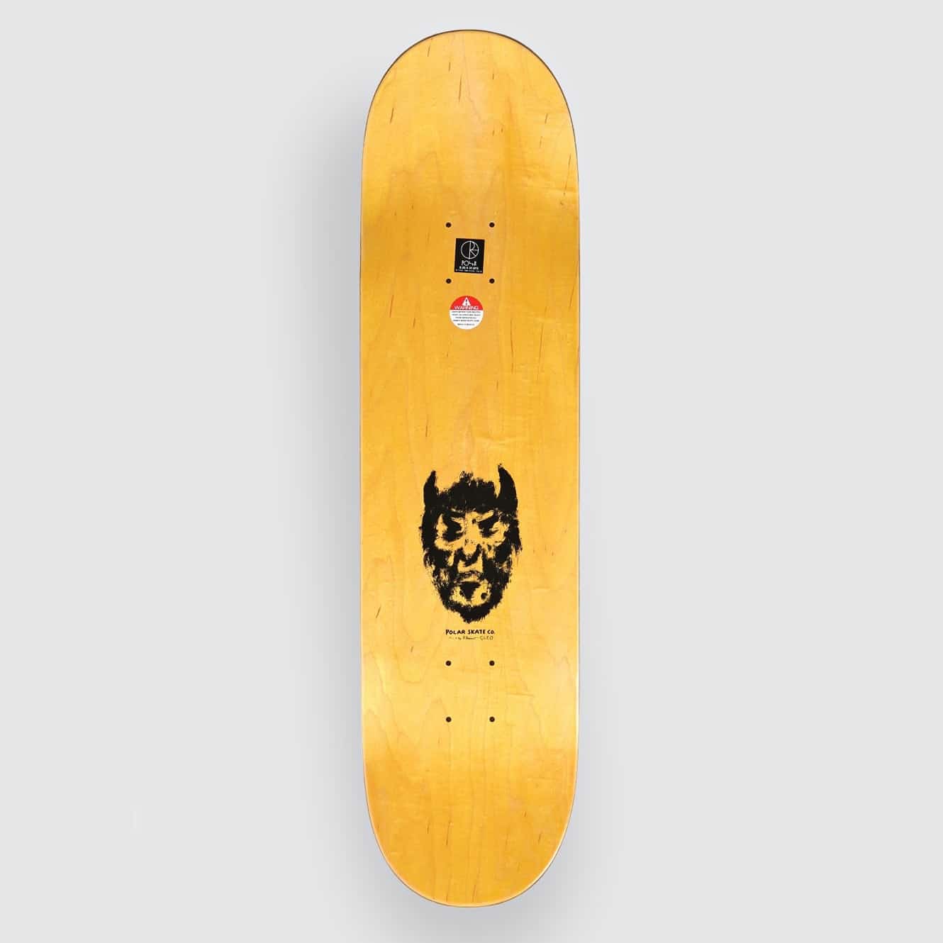 Polar Skate Shin Sanbongi Cow Devil Wheel Well Deck Planche de skateboard 8 25 shape