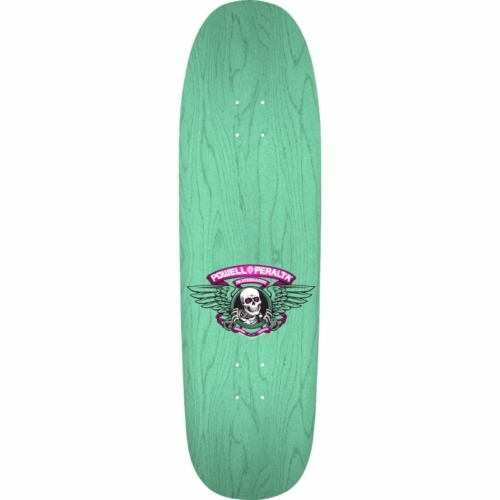 Powell Peralta Reissue Cab Ban This Teal Deck Planche de skateboard 9 125 shape