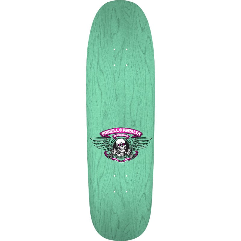 Powell Peralta Reissue Cab Ban This Teal Deck Planche de skateboard 9 125 shape