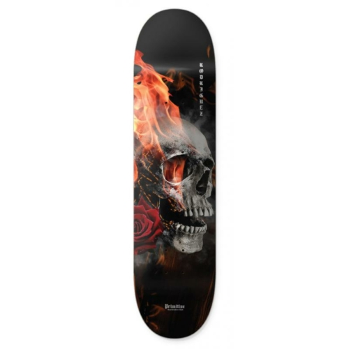 Primitive Rodriguez Torch Black Deck Planche de skateboard 8 125