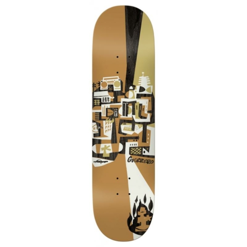 Real Brian Barneclo Guerrero Full Tan Deck Planche de skateboard 8 75
