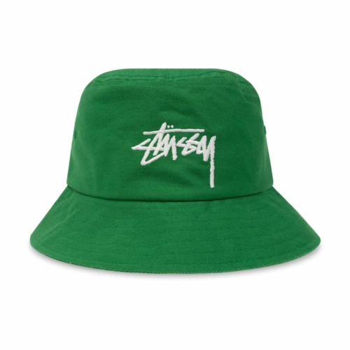 Stussy Bob avec logo Vert Homme