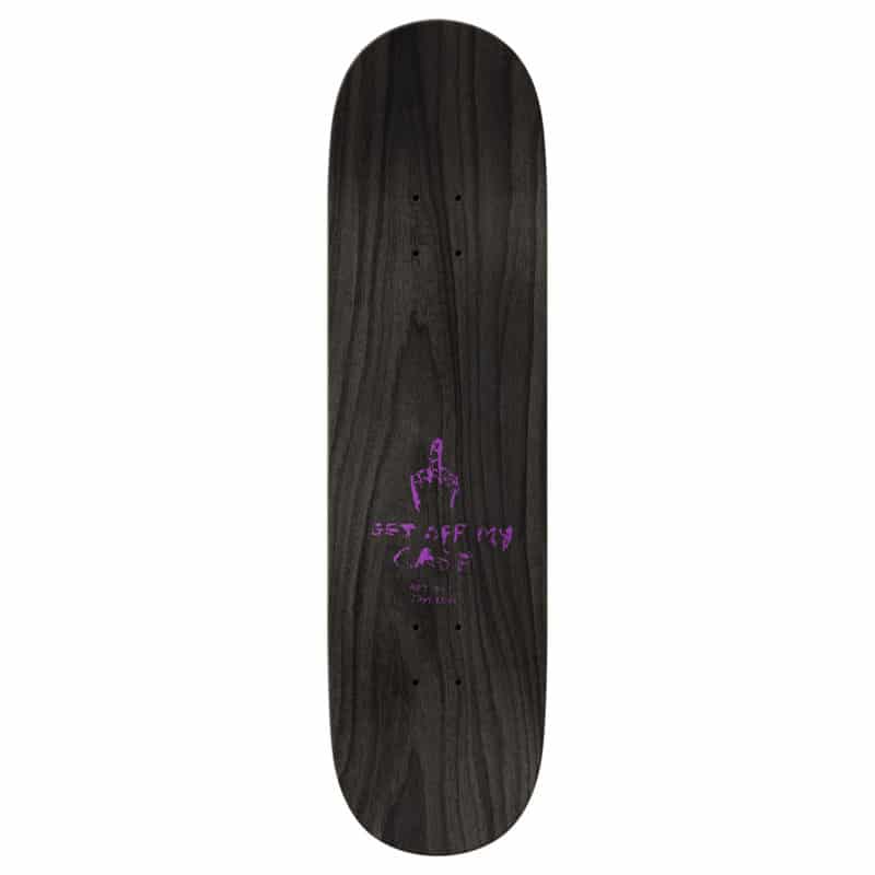 There Cher Get Off My Case True Fit Brown Deck Planche de skateboard 8 25 shape