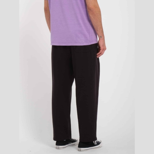 Volcom Easystone Black Pantalon en molleton a taille elastique Homme 2
