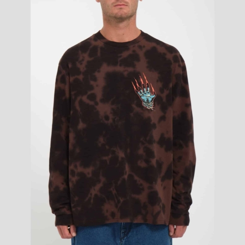 Volcom Max Sherman Bitter Chocolate T shirt a manches longues Homme