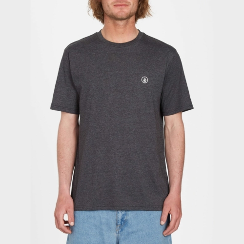 Volcom Stone Blanks Heather Grey T shirt a manches courtes Homme
