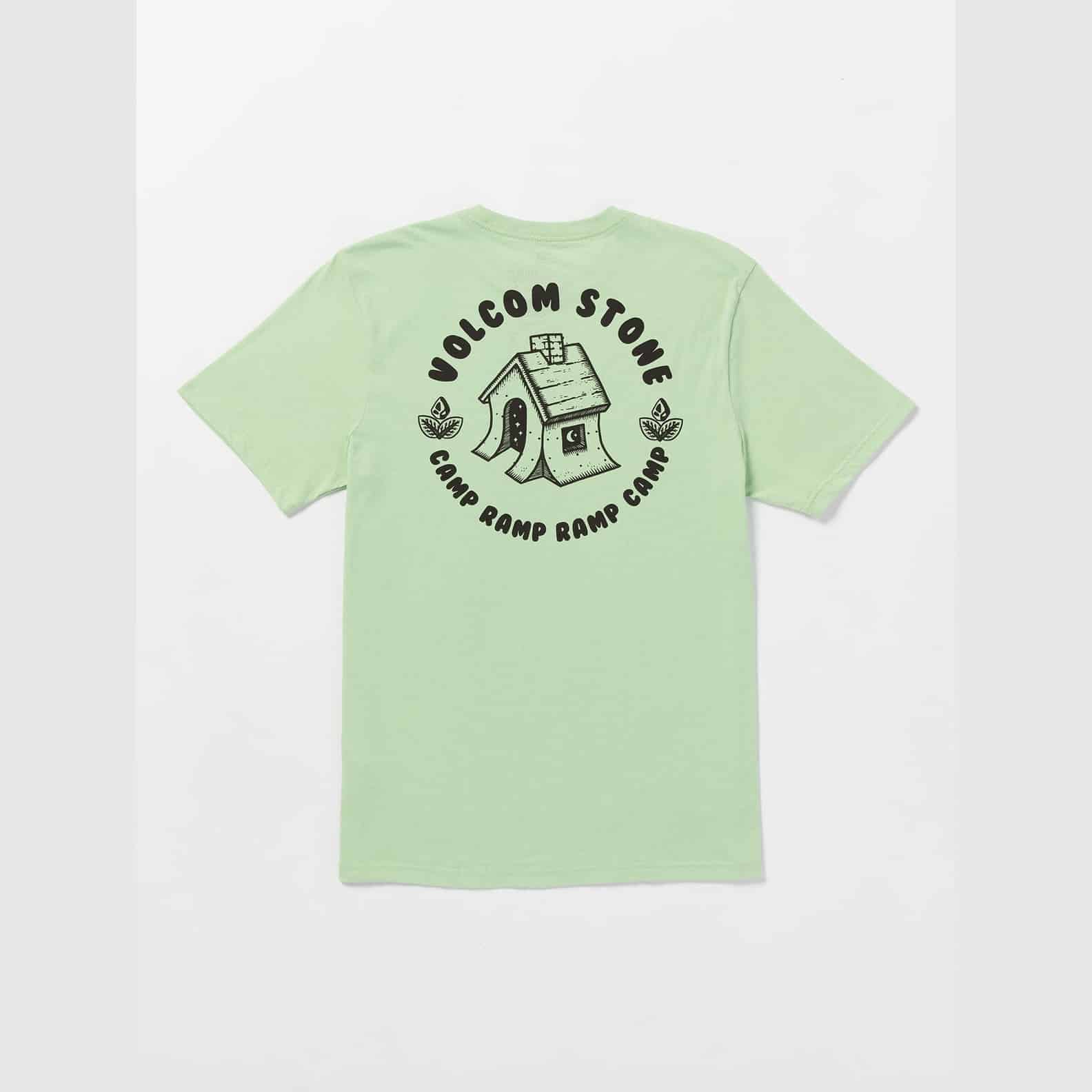 Volcom V Ent Fat Tony Celadon T shirt a manches courtes Volcom Entertainment Homme vue2