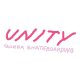 unity queer skateboarding logo