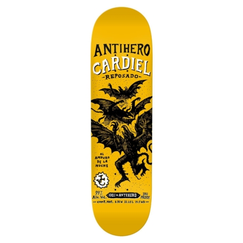 Antihero Cardiel Carnales Deck Planche de skateboard 8 38