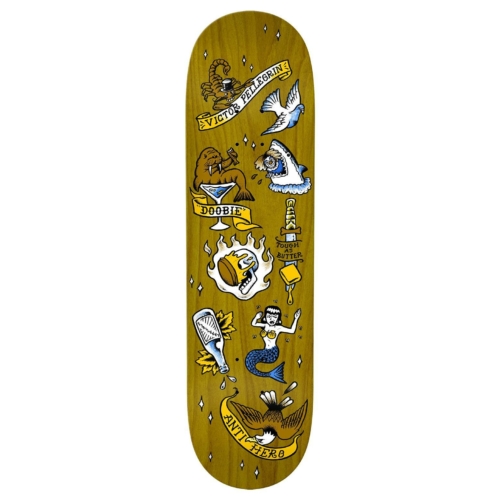 Antihero No Regerts Doobie Deck Planche de skateboard 8 625