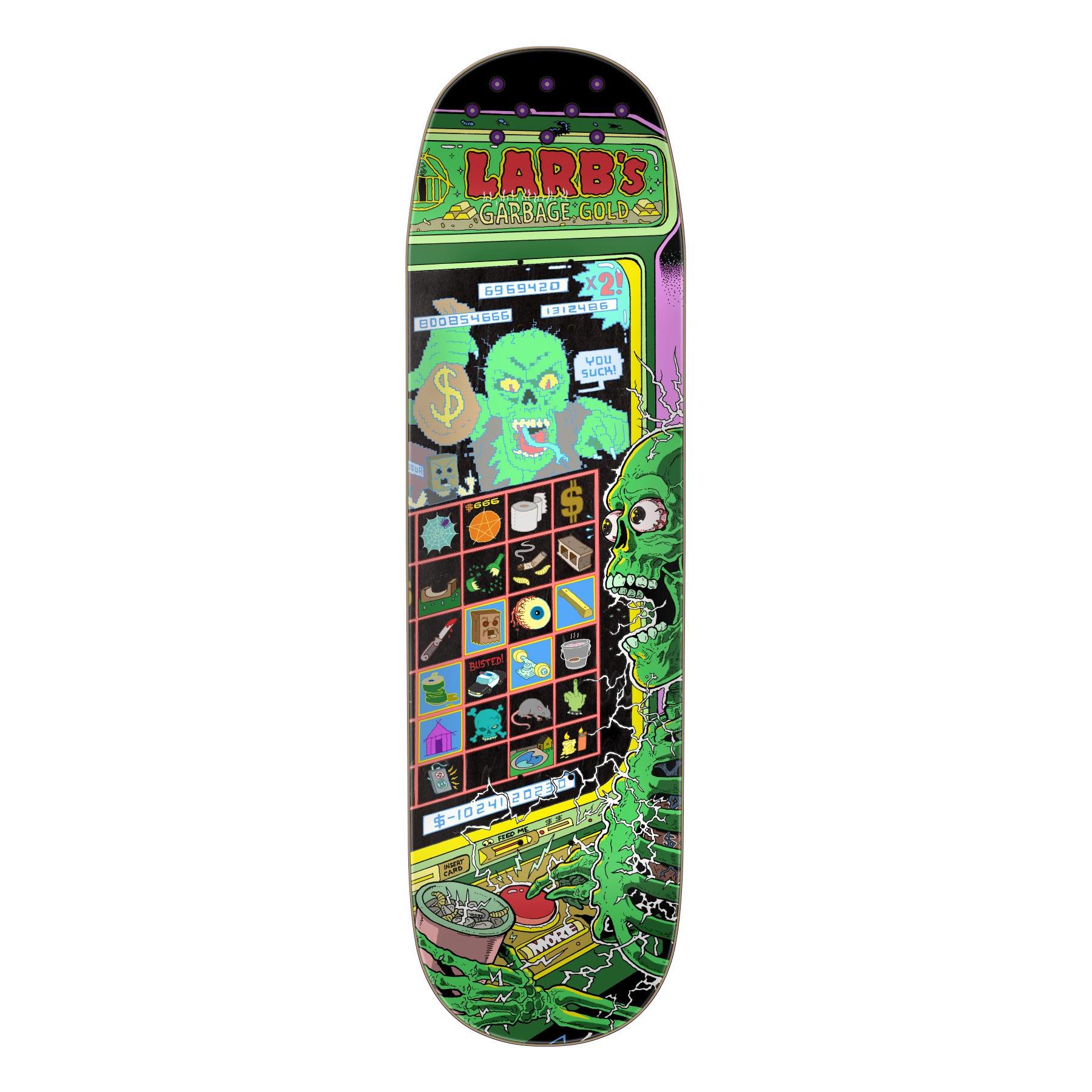 Creature Hitz Larb Machine Deck Planche de skateboard 9 0