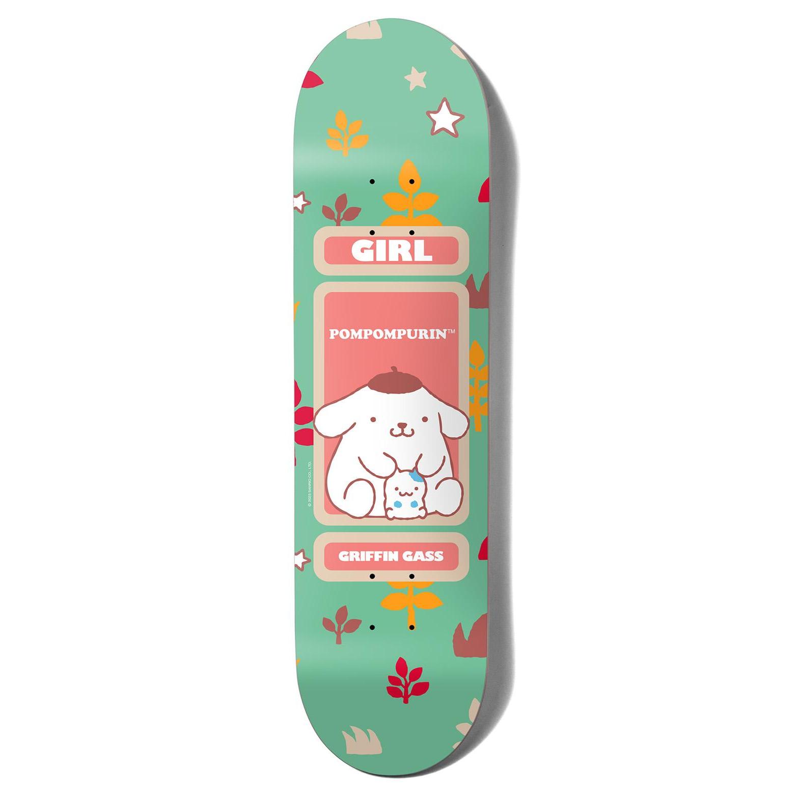 Girl Sanrio Friends Gass Deck Planche de skateboard 8 25