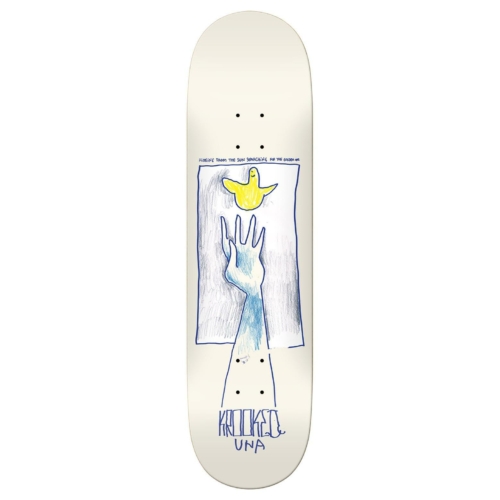 Krooked Una Golden Deck Planche de skateboard 8 28