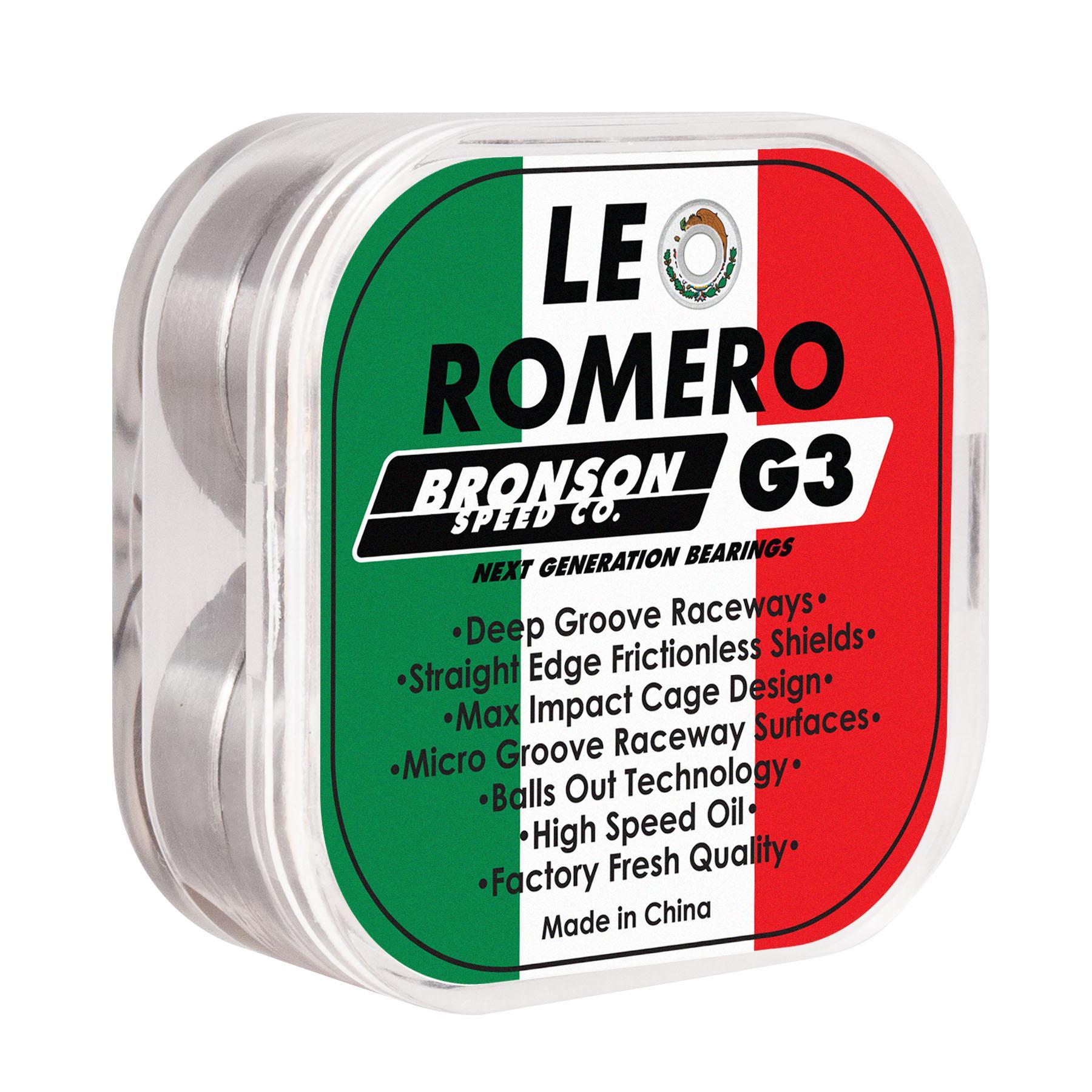 Bronson Speed Co Pro Leo Romero G3 Roulements de skateboard