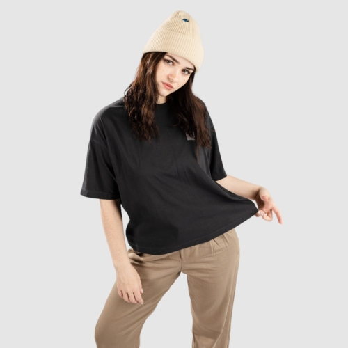 Carhartt Wip Nelson Black Garment Dyed T shirt manches courtes Femme
