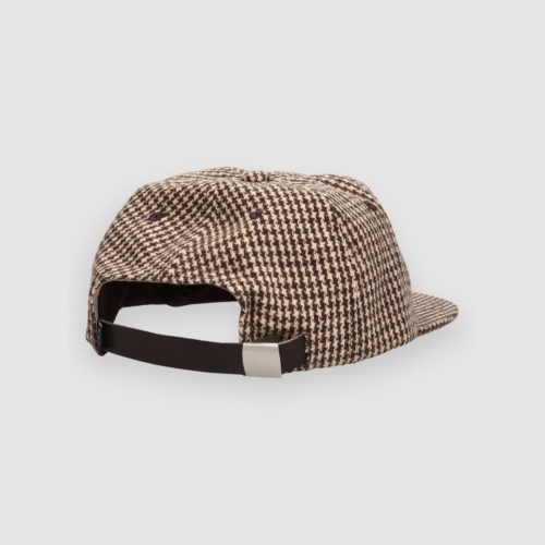 Casquette HUF One Star Houndstooth 6 Oatmeal vue2