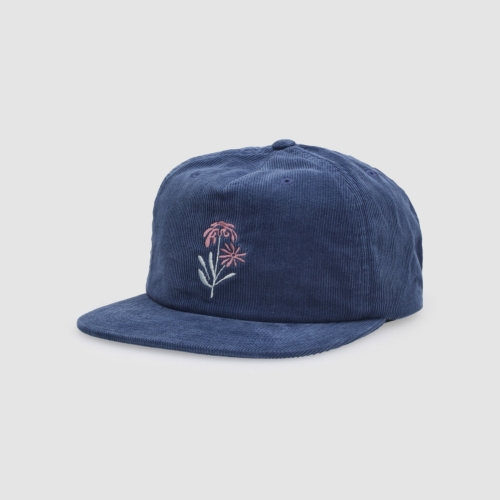 Casquette RVCA Bloomed Claspback Royal