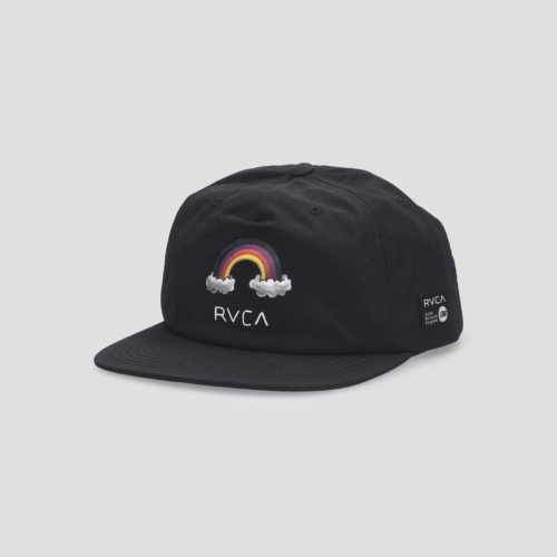 Casquette RVCA Rainbow Connection Snapback Black