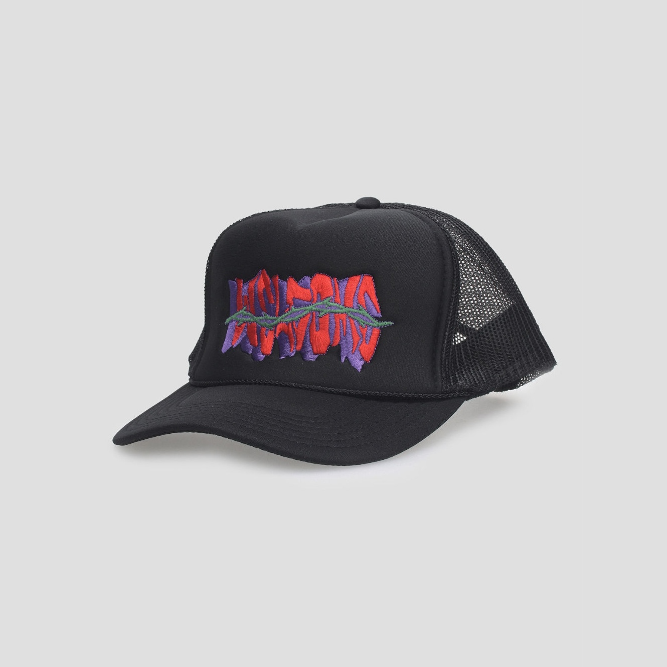 Casquette Welcome Thorns Embroidered Black