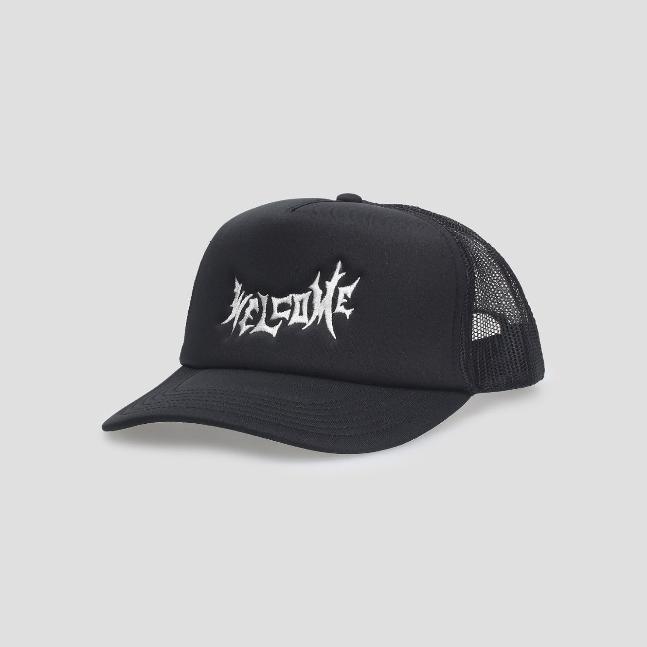 Casquette Welcome Vamp Embroidered Unstructured Black