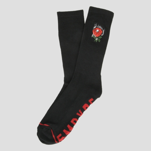 Chaussettes Empyre Put A Rose On ItBlack