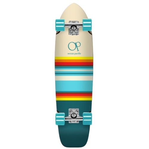 Ocean Pacific Swell Off Wht Teal 31 Skate Cruiser 31 0