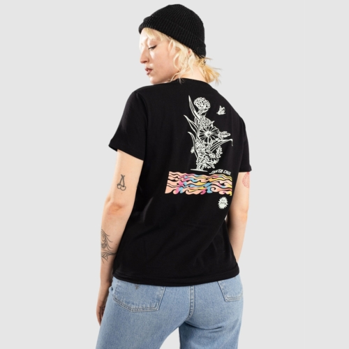 Santa Cruz Digi Bloom Black T shirt manches courtes Femme vue2