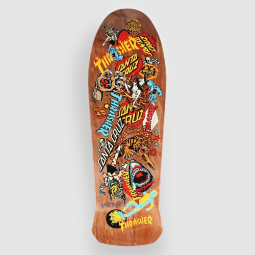 Santa Cruz Thrasher Salba Oops Deck Planche de skateboard 10 4