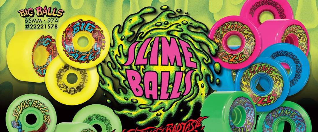 Roues de skateboard Slime Balls en stock