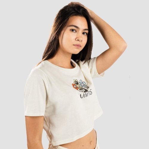 Vans Peace Pot Marshmallow T shirt manches courtes Femme