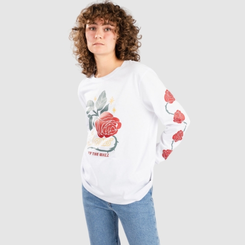 Vans Thorned Bff White T shirt manches longues Femme