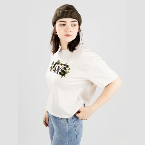 Vans Wyld Vee Relaxed Boxy Marshmallow T shirt manches courtes Femme